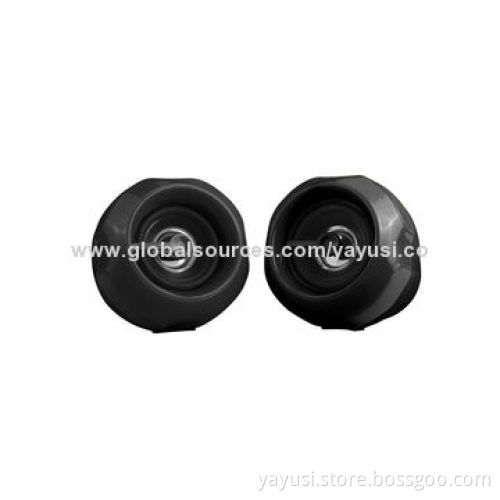 Dot-shaped USB Portable Speakers for Computers, 50-18,000Hz Frequency Response